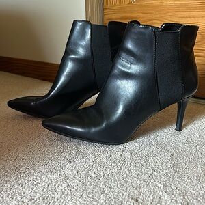 INC Heeled Ankle Boots